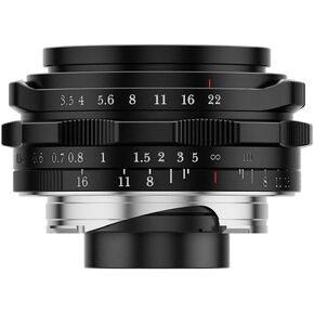 Thypoch Ksana 21mm f/3.5 M Mount Lens Full Fame for Leica M Mount Cameras, Manual Focus Lens Ultra-Wide, Net Weight 0.25lb, for Leica M2 M4 M6 M9 M9-P M 240 M-P 240 M 262 M10-P M10-R M11 Sliver in Saudi Arabia