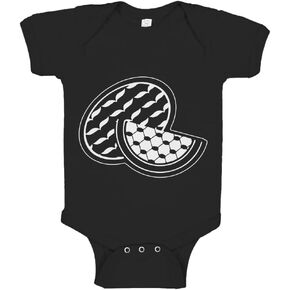 Indica Plateau Watermelon Free Palestine Infant Romper in Kuwait