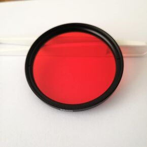 Multiple Size 580nm IR Infrared Long Pass Filter Red Optical Glass CB580 GG590 for Camera Photography(M82) in Kuwait