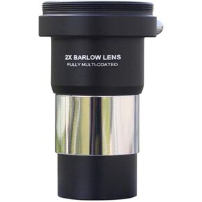 1.25" 2X Barlow Lens, Metal Barlow Lens Eyepiece with M42x0.75 Thread Camera Adapter, 1.25" Barlow Lens for Telescope Eyepieces in Kuwait
