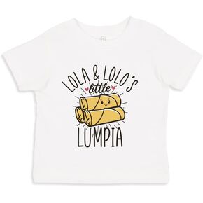 Lola and Lolo's Little Lumpia Cute Filipino Grandma & Grandpa Baby Bodysuit or Toddler T-Shirt in Kuwait