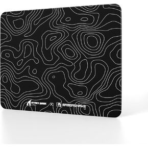 الهجوم سمك القرش CM05 Contour Glass Gaming Mousepad ، نسيج نانو مينو محفور ، سطح زجاجي ناعم ، دقة عالية ، حركة سريعة ، مضاد للخلع ، بوز ، قاعدة غير قابلة للانزلاق ، حجم كبير (450 × 400 مم) ، أبيض in Kuwait