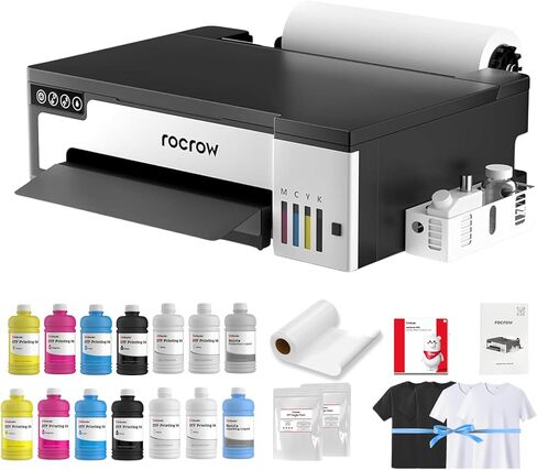 طابعة InkSonic L13 DTF مع شاكر مسحوق ومجفف، L18058، مع رأس طباعة XP600، حزمة طابعة A3 DTF، آلة طباعة نقل تي شيرت خفيفة الوزن مقاس 13 بوصة، مباشرة إلى الفيلم in Kuwait
