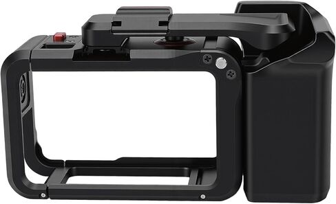 Aluminum Alloy Handle Grip Kit for OSMO Action 5 Pro, 4, 3 Accessories, Street Photography Grip with Cold Shoe, Hot Shoe Cover, Ideal for Photography in Kuwait