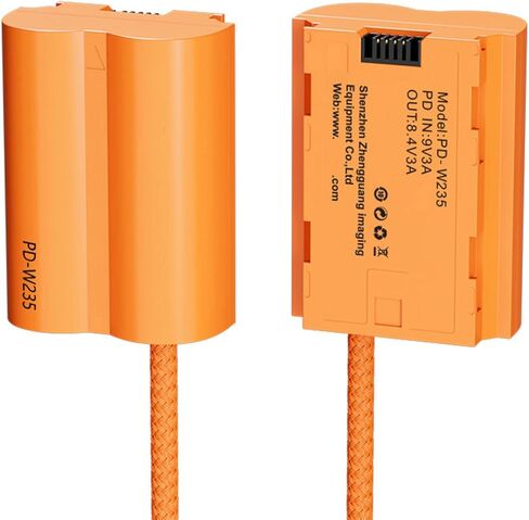 بطارية افتراضية ثابتة بمخرج 8.4 فولت USB C إلى W235 لكاميرا S20 GFX100S X H2S طاقة مستمرة in Kuwait