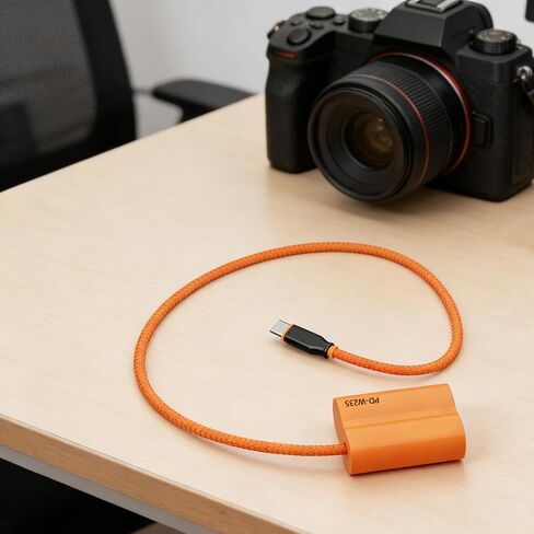 بطارية افتراضية ثابتة بمخرج 8.4 فولت USB C إلى W235 لكاميرا S20 GFX100S X H2S طاقة مستمرة in Kuwait