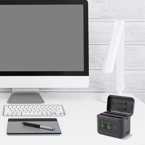 محور شحن سريع 27 وات USB-C مع شاشة LED لمستوى البطارية وشحن ثنائي الاتجاه لحقيبة ABS المحمولة المدمجة Insta360 X5 للسفر والخارج in Kuwait