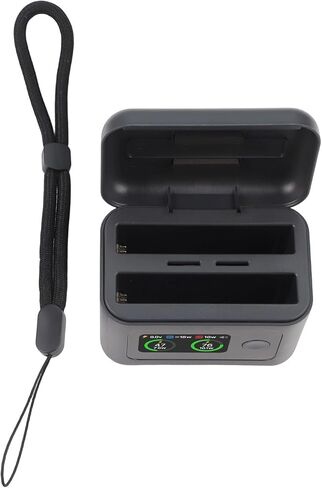 محور شحن سريع 27 وات USB-C مع شاشة LED لمستوى البطارية وشحن ثنائي الاتجاه لحقيبة ABS المحمولة المدمجة Insta360 X5 للسفر والخارج in Kuwait