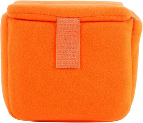 ASHATA DSLR Camera Bag, Water-Resistant DSLR SLR Camera Insert Bag Velvet Insert Camera Protective Bag Case for Women, Men(Orange) in Kuwait