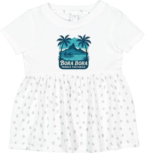 inktastic Bora Bora Infant Dress in Kuwait
