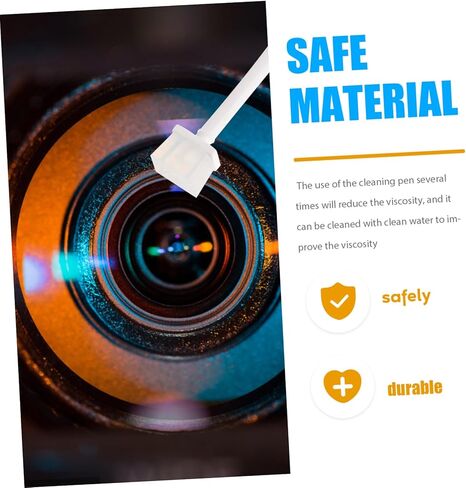 2pcs Sensor Cleaning Sticky Tool Ccd Optical Sensor Gel DSLR Camera Lens Cleaner Dust Cleaning Brush Jelly Stick Bar Gentle Random Color in Kuwait