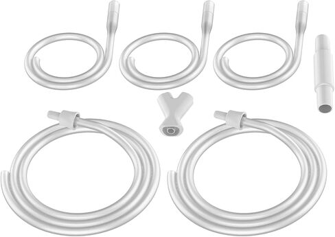 Two Complete Sets Compatible with Momcozy V1 Pro/V2 Pro Breast Pump Replacement Parts (24mm Two Complete Sets with 17/19/21mm Flanges) in Saudi Arabia