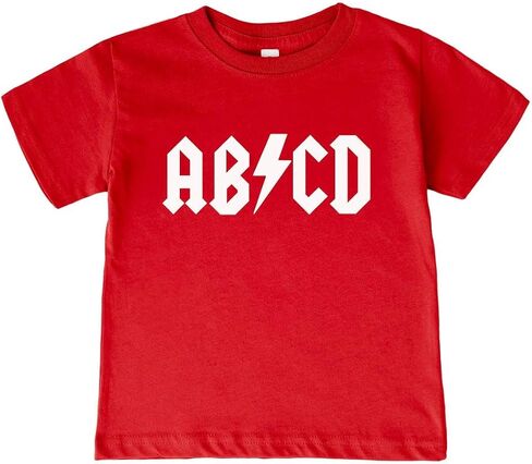 ABCD Rock Inspired AB/CD Infant/Toddler/Youth T-Shirt in Kuwait
