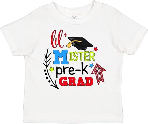 تي شيرت للأطفال الصغار من Inktastic Lil Mister Pre-K Grad مع سهام in Kuwait