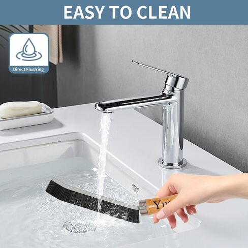 4-Piece Set Crevice Cleaning Brush - Multifunctional Hard Bristle Cleaning Brush for Bathroom, Kitchen, Window, Faucet, Toilet & Grout - Durable Household Cleaning Tools Essentials (Silvery) in Kuwait