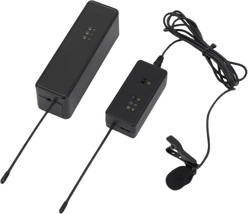 Tbest Lavalier Microphone Smart Noise Reduction Portable Lapel Mic for Clear Outdoor Interviews in Kuwait