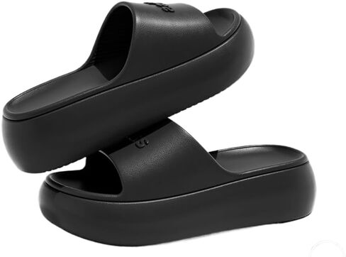 Premium Comfort Extra Thick Elevated Soft EVA Slides Non Slip Sandals Summer Slippers For Women Indoor Outdoor Footwear in Saudi Arabia