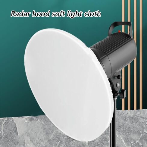 ordinarYone 55cm Soft Diffuser Lamp Cover Cloth Diffuser Reflector Lamp Sock for Flashing Light Beauty Dish Photography Studio in Kuwait
