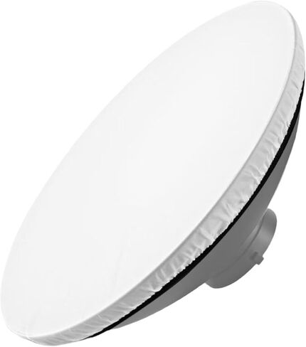 ordinarYone 55cm Soft Diffuser Lamp Cover Cloth Diffuser Reflector Lamp Sock for Flashing Light Beauty Dish Photography Studio in Kuwait
