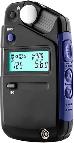 Handheld Light Meter for Photographers, Vintage Camera Light Measurement Tool, Photo & Video Modes, for Filmmakers and Cinematography in Kuwait