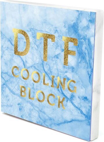 HTV Cooling Block with Handle for T Shirt, 9.5" x 4.72" Craft Tool Cooler for Heat Press, Heat Transfer Vinyl, Sublimation Paper, DTF Film, Sublimation HTV, Iron on Vinyl, Heat Transfer Paper in Saudi Arabia