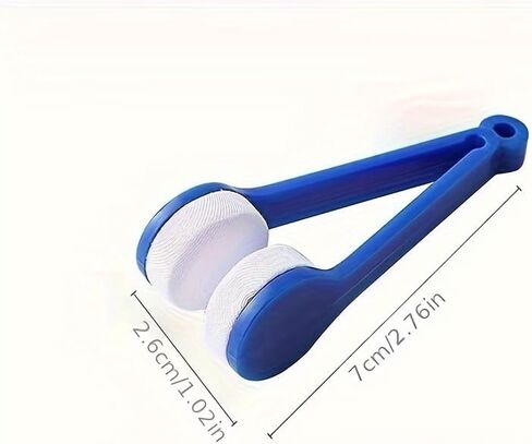 3pcs Multifunctional Portable Glasses Cleaning Brush Does Not Leave Traces Ideal for Christmas in Kuwait