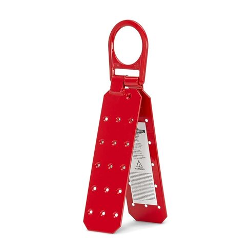 Peakworks Fall Protection V8229100 Industrial/Construction Reusable Roof Anchor Bracket, مفصل, OSHA/ANSI Compliant, Temporary, Red (مسامير مرساة تباع منفصلة) in Kuwait