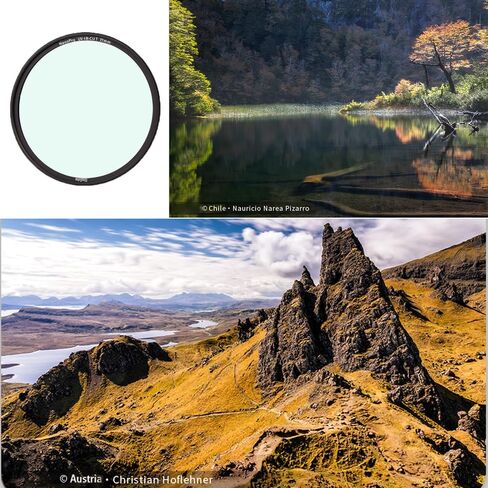 Haida NanoPro UV-IR-Cut Filter Optical Glass 99.4% Visible Light Transmittance, Slim Metal Ring (Anti-Vignetting), for Standard/Wide-Angle Lenses, Outdoor Photography (58mm) in Saudi Arabia
