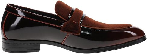 حذاء Stacy Adams رجالي Spratley Moc Toe Saddle Loafers - بني - مقاس 11 M in Kuwait
