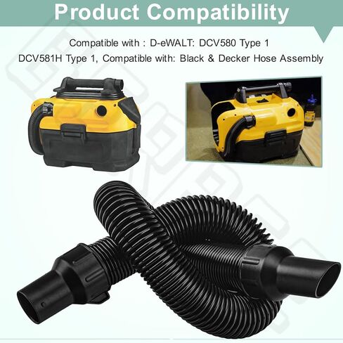 5140128-68 Replacement Hose Assembly Compatible with Dewalt Leaf Blower and Vacuum 704660053412 DCV580 DCV581H DCV580MAX (5140128-68) in Saudi Arabia