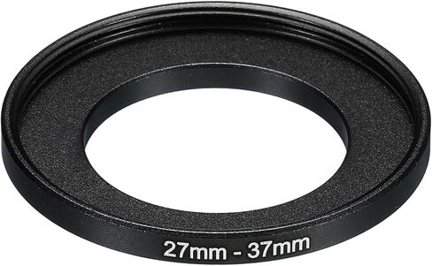 محول حلقة معدنية للأعلى/الأسفل متوافق مع عدسات DSLR للكاميرات غير المرآة، محول خيط فلتر CPL ND للأشعة فوق البنفسجية، أسود (39 مم - 40.5 مم) in Kuwait