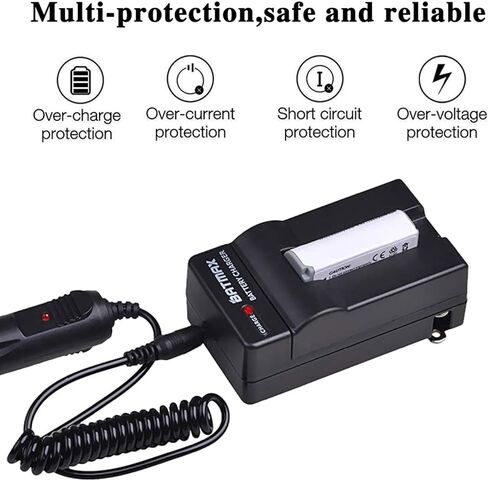 Batmax 2 قطعة بطارية NB-9L + شاحن لكاميرات PowerShot N,N2,Elph 510,Elph 520,Elph 530 HS,SD4500 هي كاميرات رقمية in Kuwait