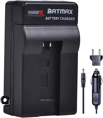 Batmax 2 قطعة بطارية NB-9L + شاحن لكاميرات PowerShot N,N2,Elph 510,Elph 520,Elph 530 HS,SD4500 هي كاميرات رقمية in Kuwait