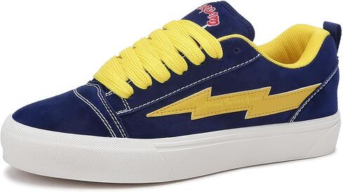 Fashion Sneakers for Men Women Walking Shoes Low Top Casual Skate Shoes Non Slip Light Fabric Tennis Sneakers in Kuwait