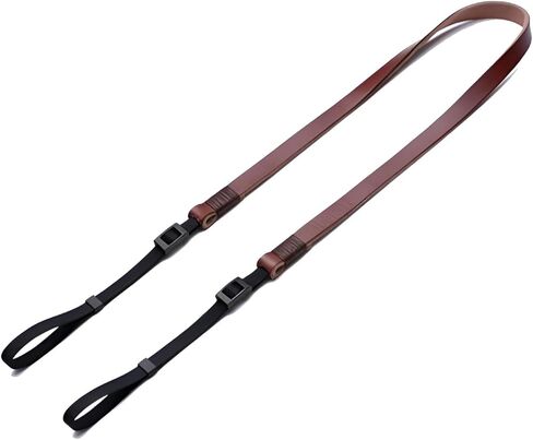Handmade Genuine Leather Camera Strap Vintage Minimalist Strap Neck Shoulder or Security Tether Durable for Photographers in Kuwait