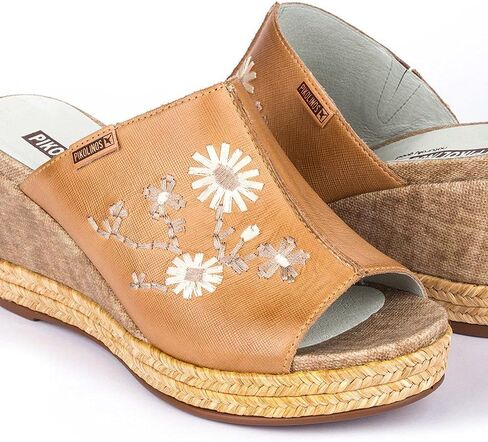 PIKOLINOS Womens Mojacar W7R-5803C1 Wedge Sandals, Ivory, 40 EU / 9.5-10 US in Kuwait