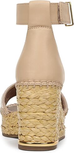 صندل نسائي من Franco Sarto Clemens Espadrille ويدج باللون البيج الطبيعي 13 M in Kuwait