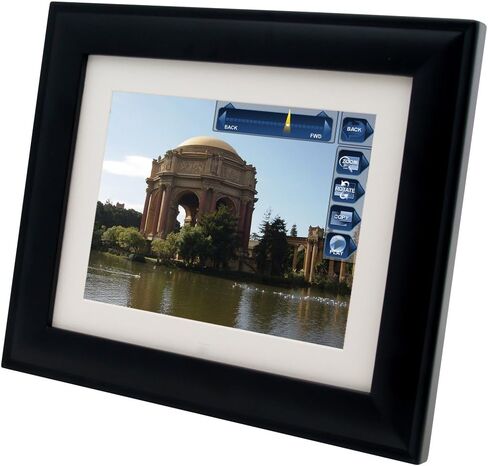 Pandigital Pan Touch PAN8002W02T 8-Inch Digital Picture Frame (Black) in Kuwait
