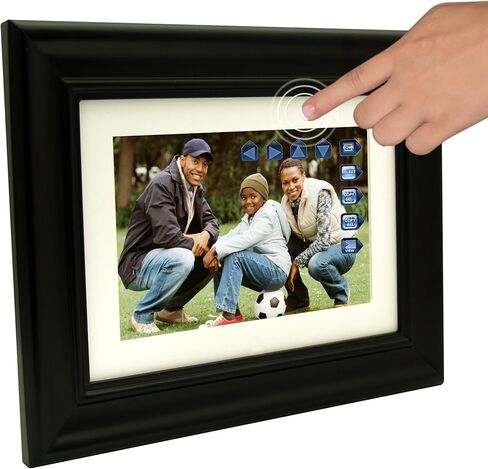 Pandigital Pan Touch PAN8002W02T 8-Inch Digital Picture Frame (Black) in Kuwait
