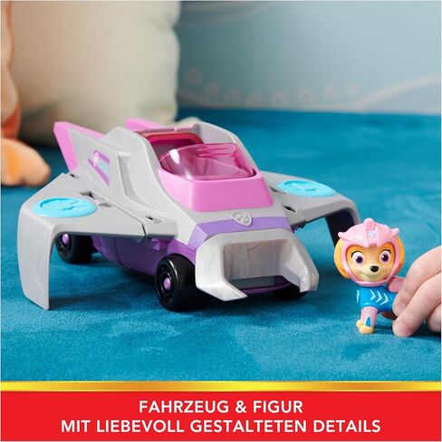PAW Patrol Aqua Pups Skye Transforming Manta Ray Vehicle with Collectible Action Figure, Kids’ Toys for Ages 3 and up in Saudi Arabia
