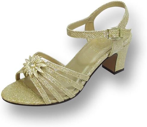 Floral Melina Women Wide Width Dress Sandals for Wedding, Prom, Evening in Saudi Arabia
