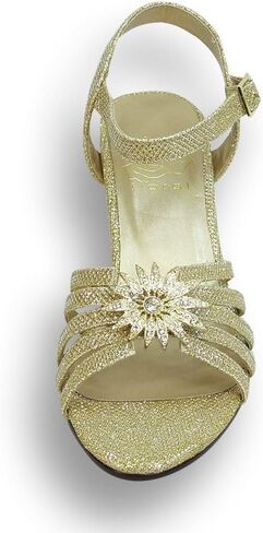 Floral Melina Women Wide Width Dress Sandals for Wedding, Prom, Evening in Saudi Arabia