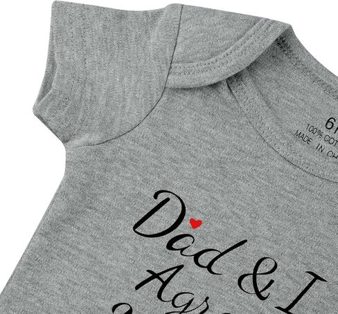 listery Mamas Boy Girl Baby Clothes I Love Mommy Baby Clothes I Agree Mom Is The Best Newborn Mothers Day Infant Bodysuit in Kuwait