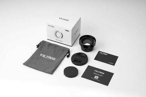 VILTROX TCL-X100VI Tele Conversion Lens Compatible with Fujifilm X100 Series, X100,X100V,X100VI,X100F,X100S Cameras (Black) in Kuwait
