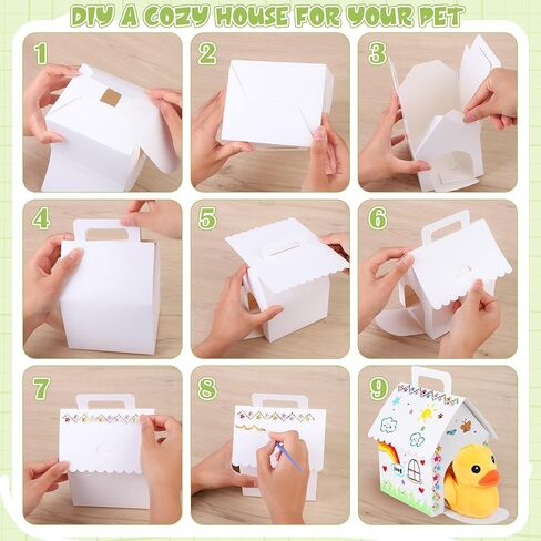 31 Pieces Adopt a Puppy Party Favors 12 Mini Plush Pet Stuffed Dogs with Keychain Include Adopt a Puppy Sign DIY White Dog House Paint Brushes Stickers for Birthday DIY Craft Party Gifts in Saudi Arabia
