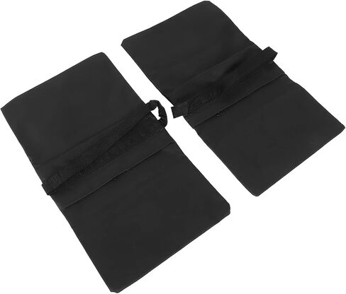Alomejor Sandbag Weight Bag Photo Studio Light Stand Tripod، حقيبة رمل موازنة متينة لمعدات التصوير الفوتوغرافي والفيديو، مجموعة من قطعتين لحامل الفيديو والضوء، 22.4 × 10.6 بوصة، مادة قماش أكسفورد in Kuwait