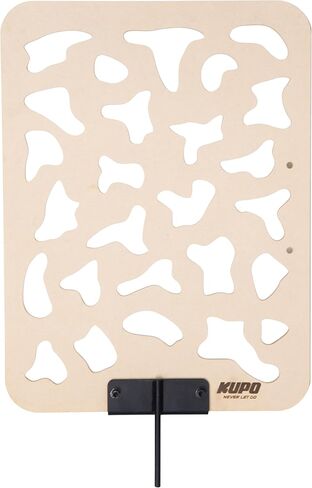أداة تشكيل ضوء الخشب الرقائقي من Kupo Wood Cucoloris Cookie Breakup مقاس 18 بوصة × 24 بوصة مع حامل على شكل حرف U لتأثيرات الظل الطبيعية (KG089211) in Kuwait