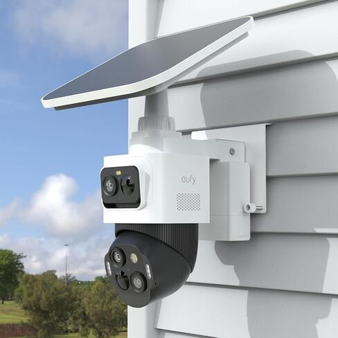دعامة تثبيت جانبية من الفينيل متوافقة مع كاميرا eufy Security eufyCam S4 (أبيض) in Kuwait