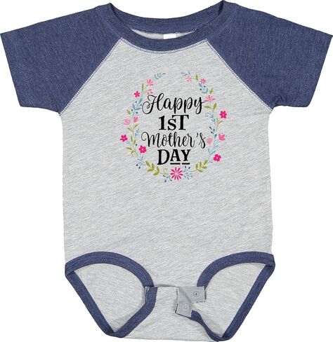 بدلة للأطفال البنات من Inktastic Happy 1st Mothers Day in Kuwait
