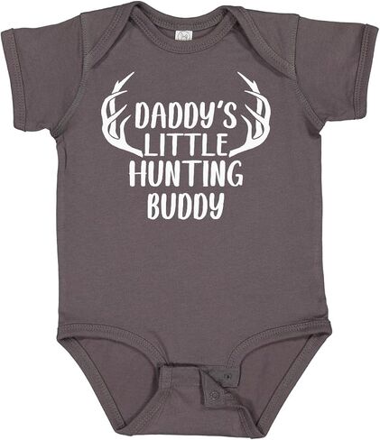 بدلة أطفال بتصميم Inktastic Daddy's Little Hunting Buddy Antler in Kuwait